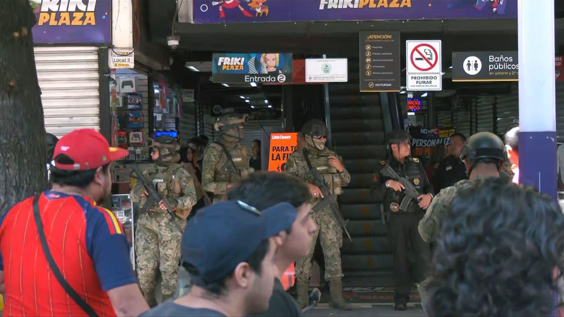 Realizan Operativo contra la Piratería en Friki Plaza de la Ciudad de México
