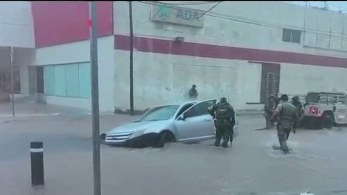 Afectaciones por Polo en Guaymas, Sonora, Luego de Tocar Tierra por Segunda Vez
