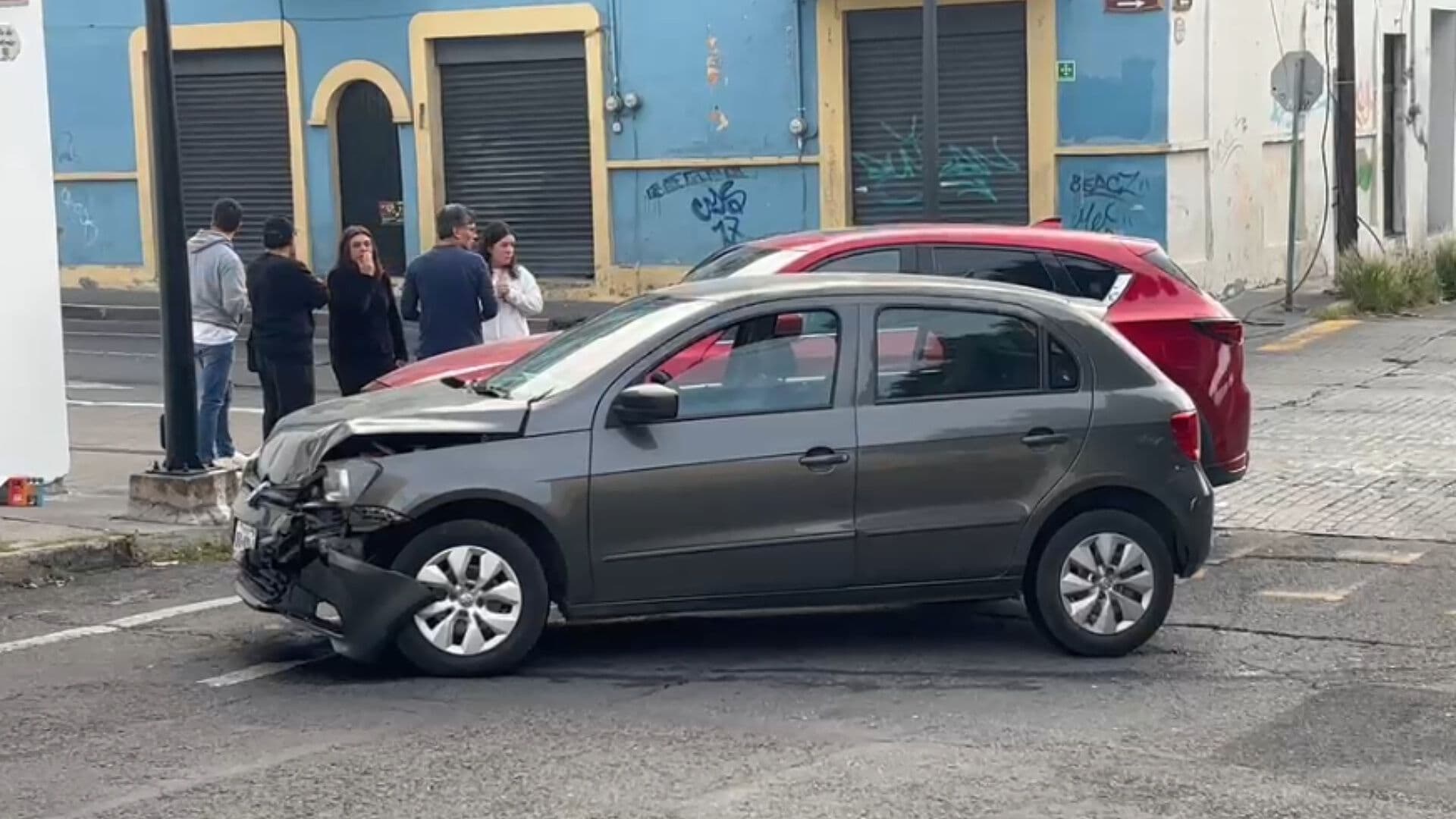 Accidente Vial por Semáforos Apagados Robo Cable en 11 Norte y 22 Poniente Puebla