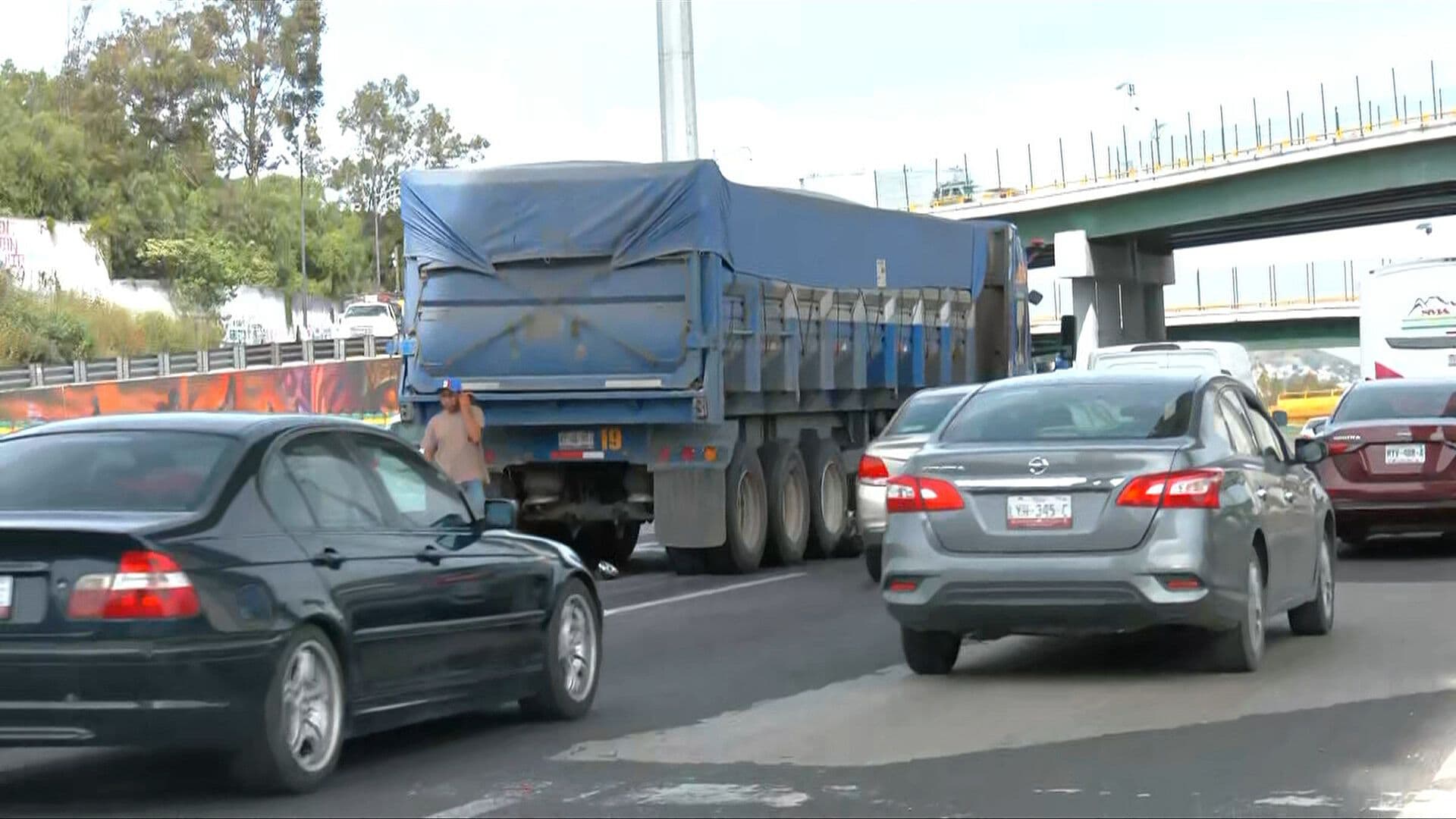 Muere Mujer Atropellada en la Autopista México-Puebla: Hay Afectaciones Viales