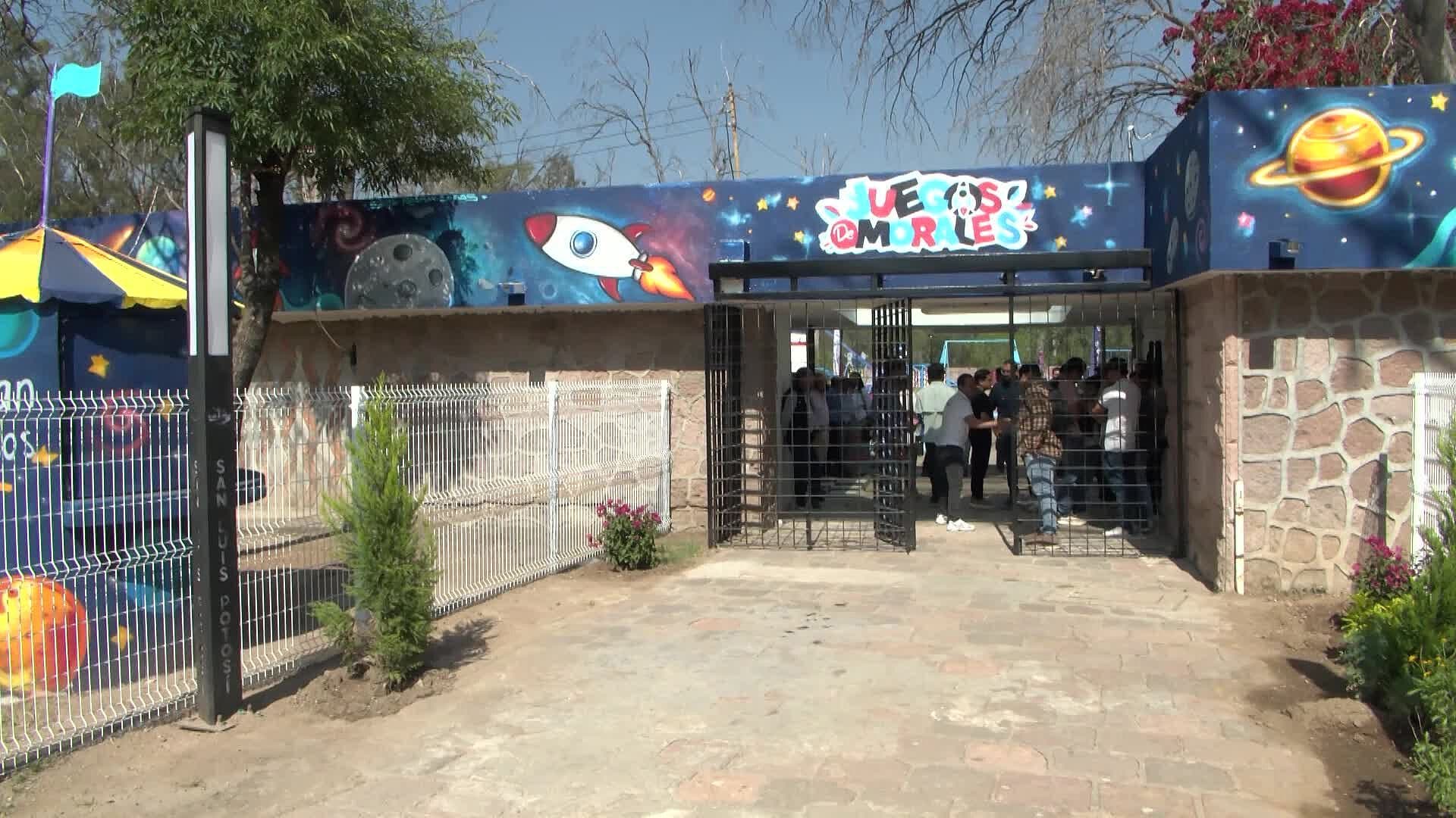 Reabren Juegos Infantiles del Parque de Morales en San Luis Potosí