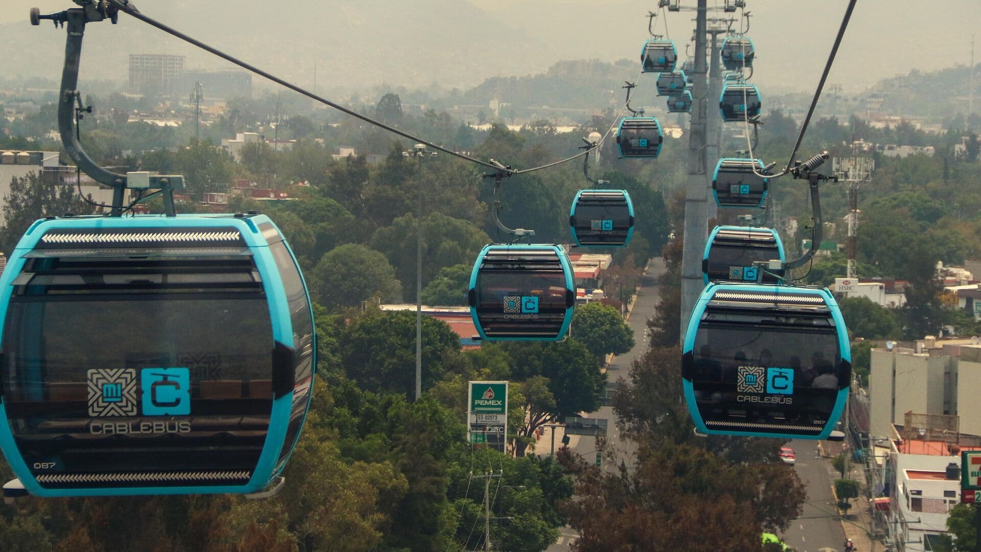 Cablebús Línea 1 Desembarca Usuarios por Tormenta Eléctrica, CDMX