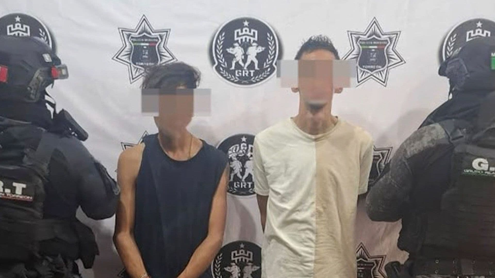 Detienen a Hombres con Presunta Marihuana en Torreón, Coahuila