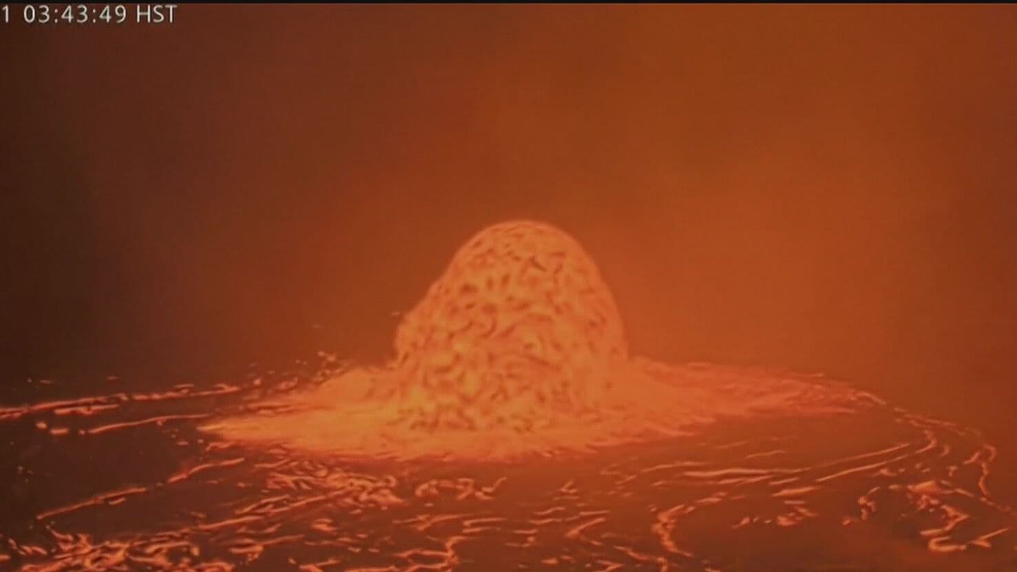 Volcán Kilauea Mantiene Atividad Eruptiva: Así Se Ven las Fuentes de Lava en Hawái