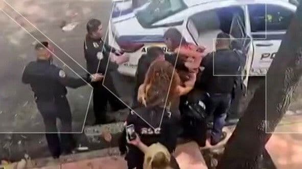 Así fue el Momento en que Detienen a Dos Personas Acusadas de Robo y Agresión en Hotel de CDMX