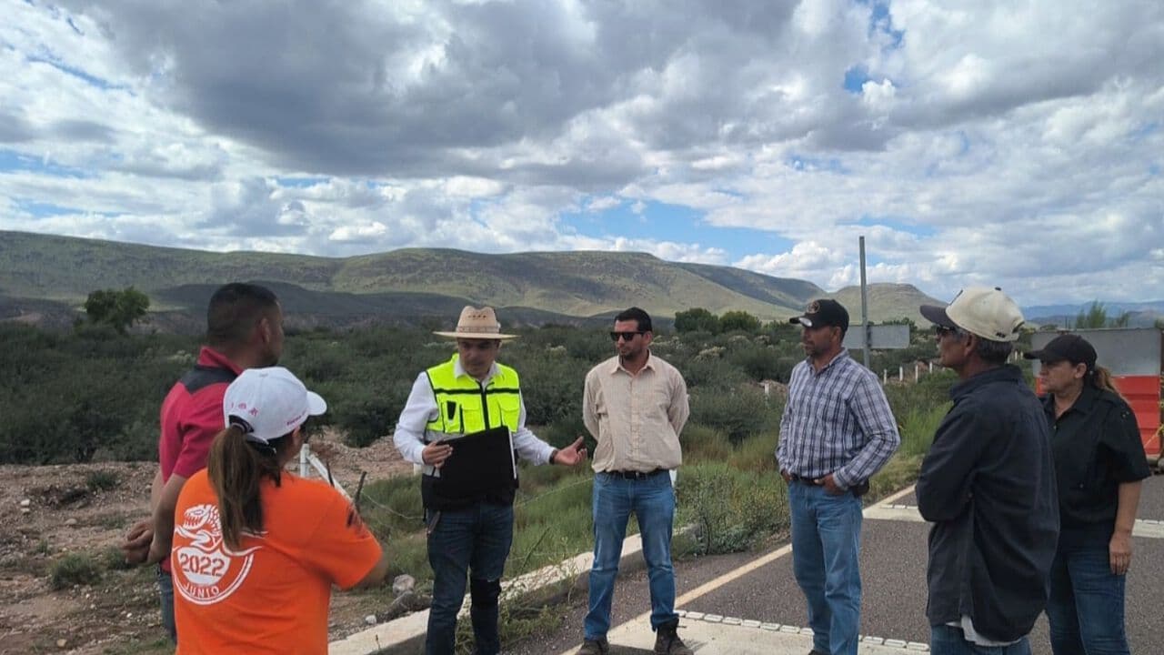 Supervisan Carretera Agua Prieta-Bavispe Tras Lluvias en Sonora por Polo