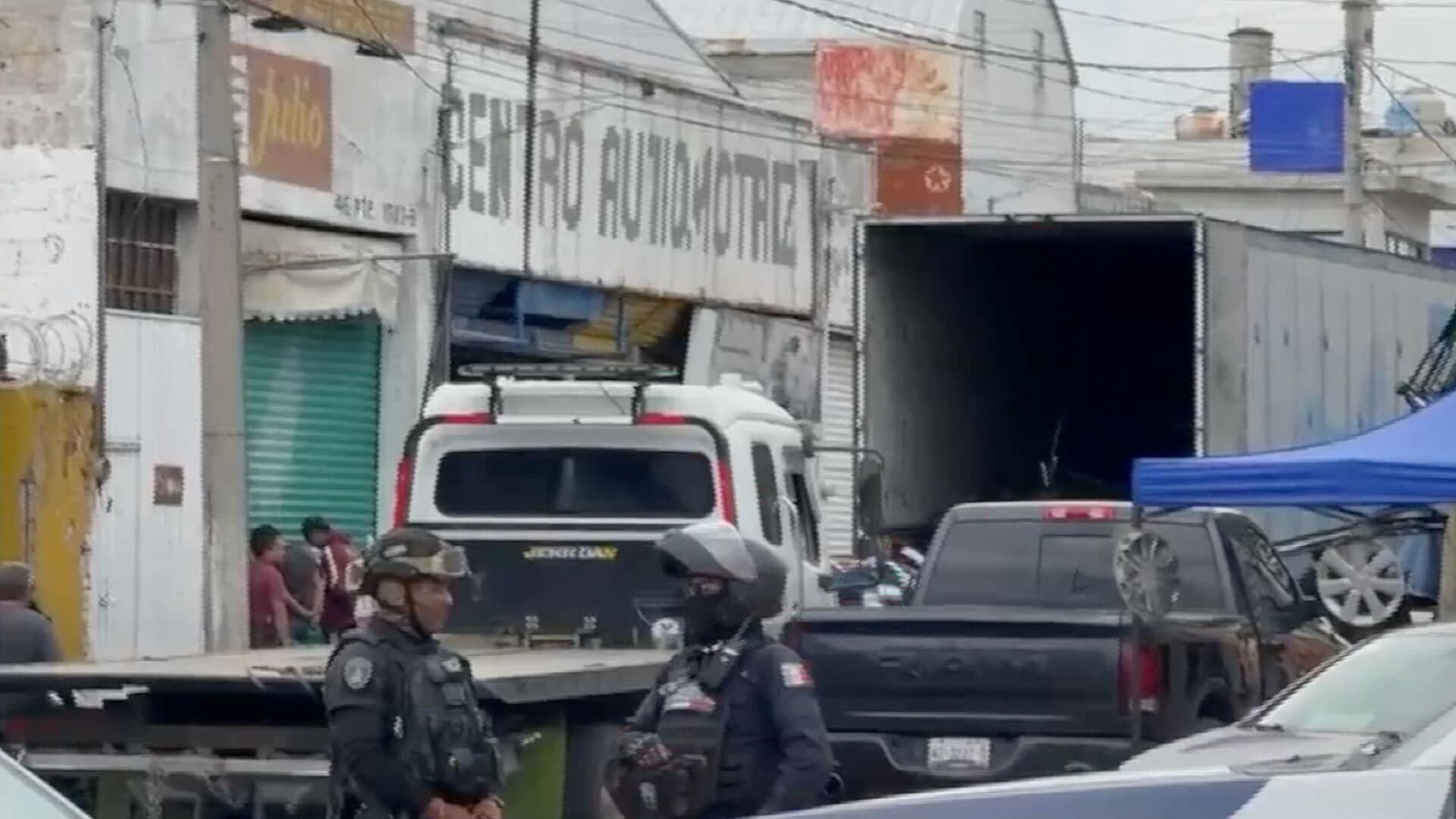 Operativo Robo de Autopartes Cuatro Detenidos Calle 46 Poniente Puebla