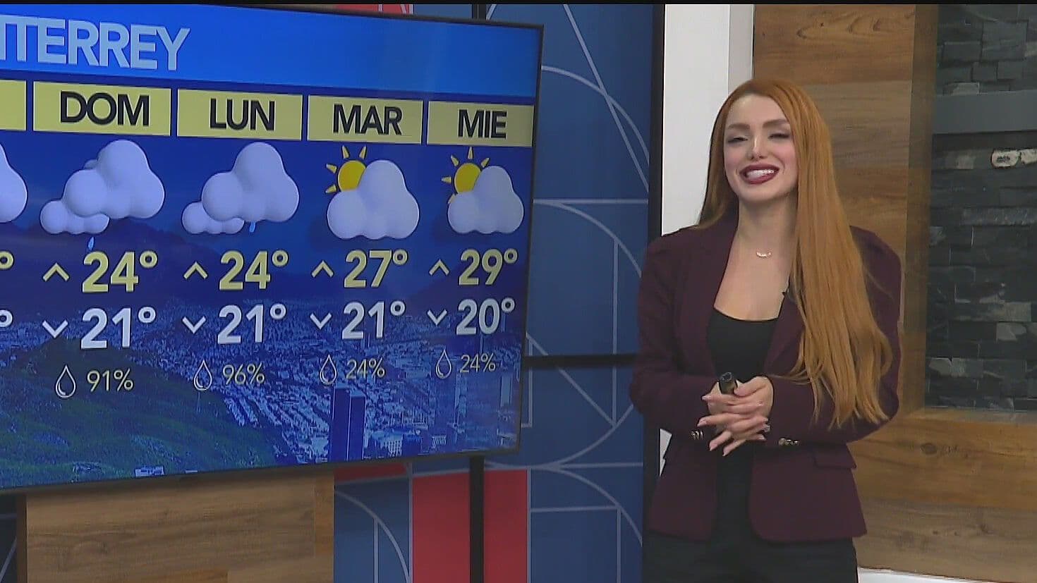 Clima Nuevo León: Pronóstico del Tiempo Con Vanessa Ibarra