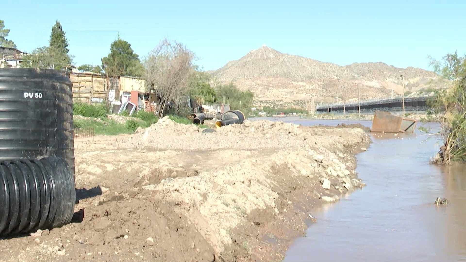Sin Daños en Viviendas Tras Desbordamiento del Río Bravo en Ciudad Juárez