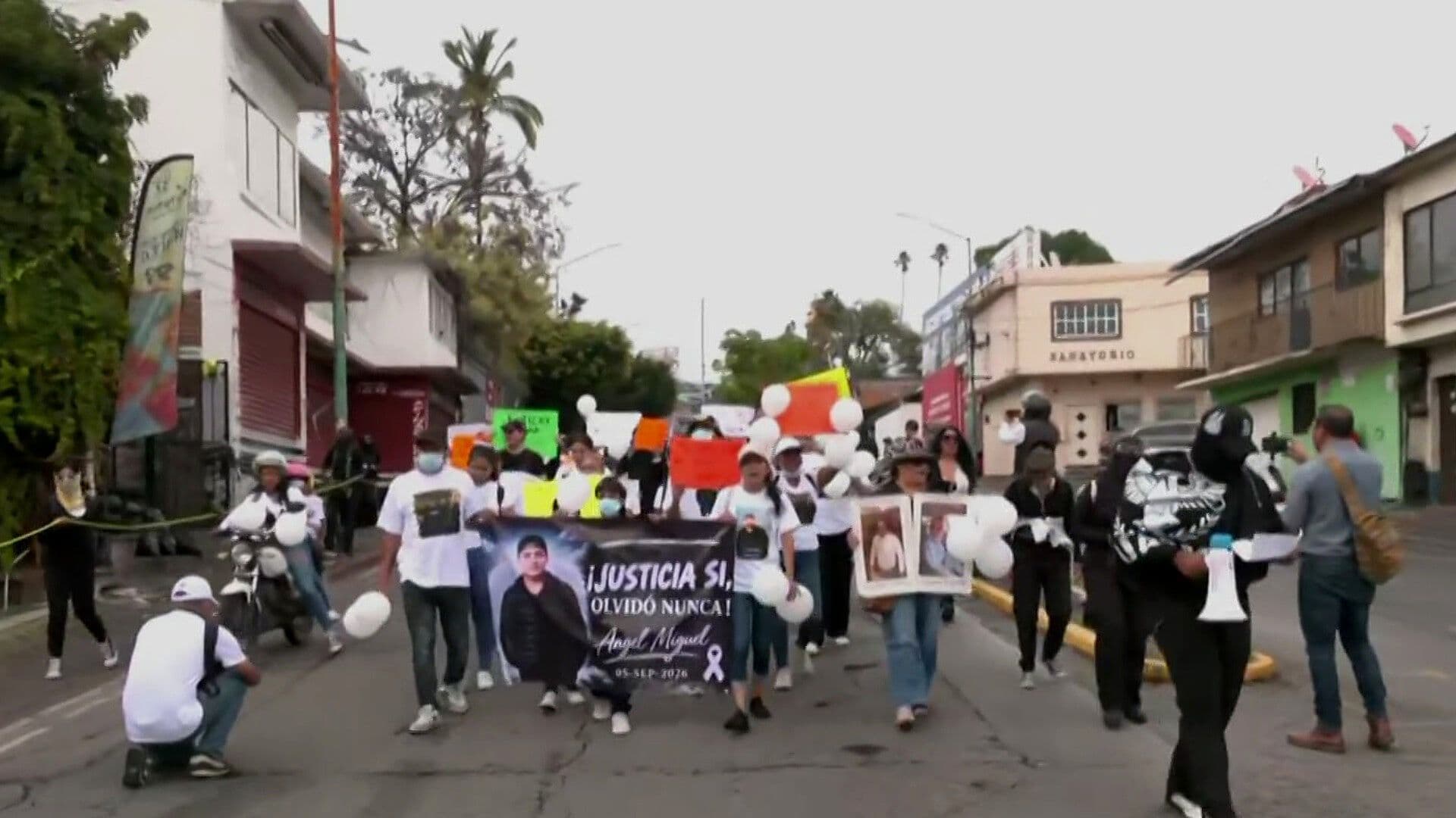 Marchan en Cuernavaca Contra la Violencia Estudiantil, Morelos