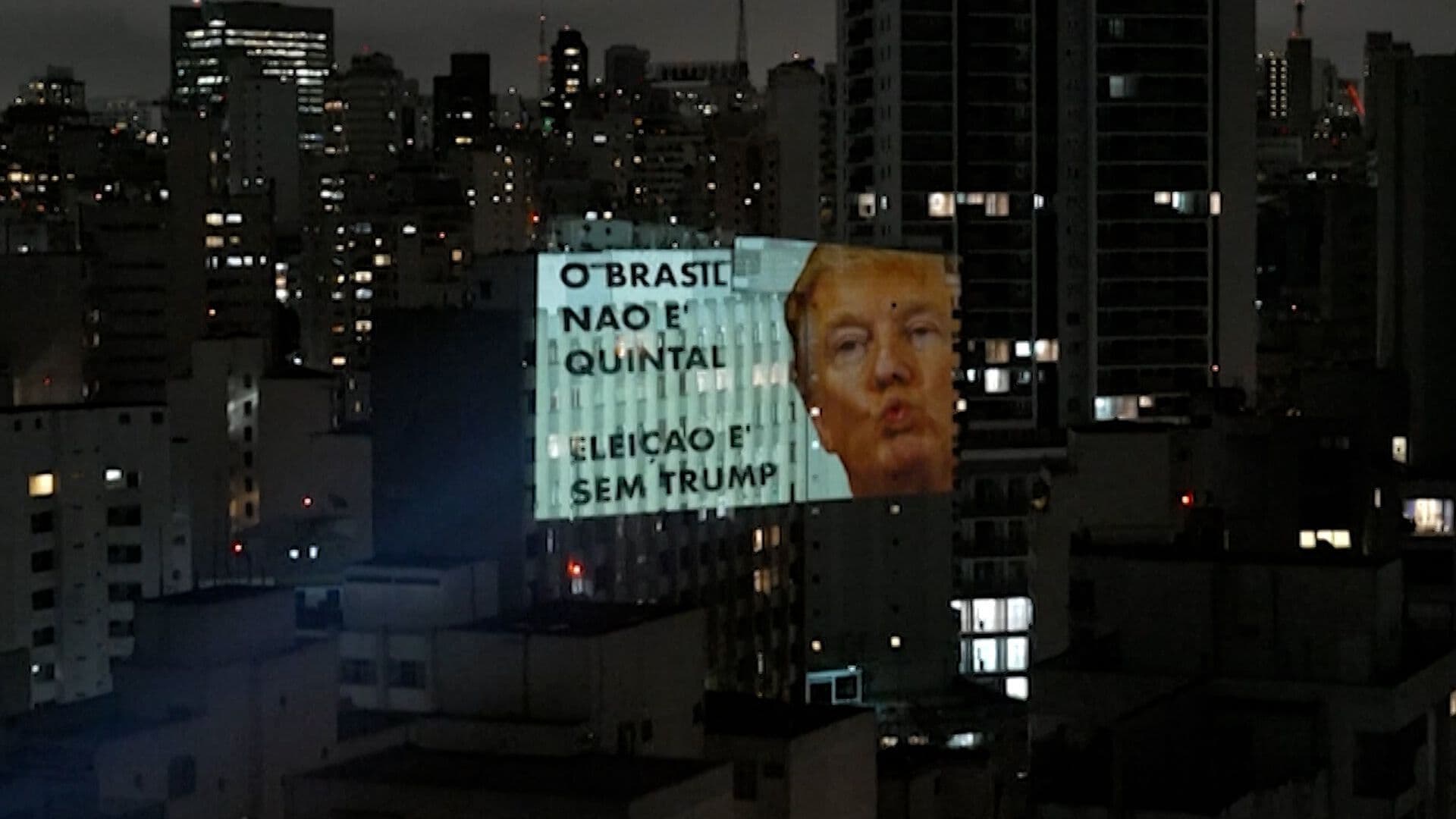 Protestan con Imágenes Previo a Elecciones