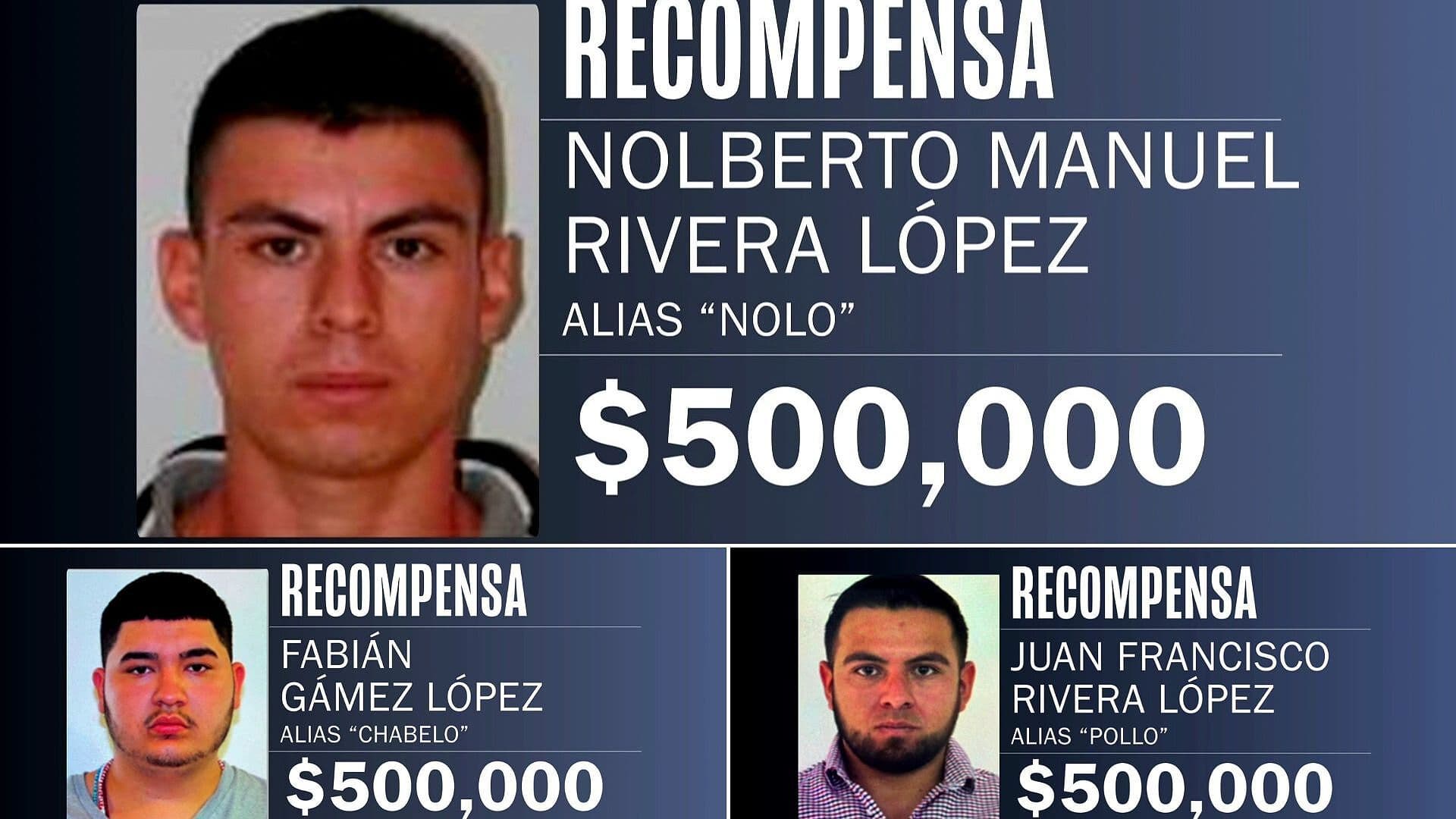 Ofrecen Recompensa de 500 Mil Pesos para Capturar a Tres Prófugos en Sonora