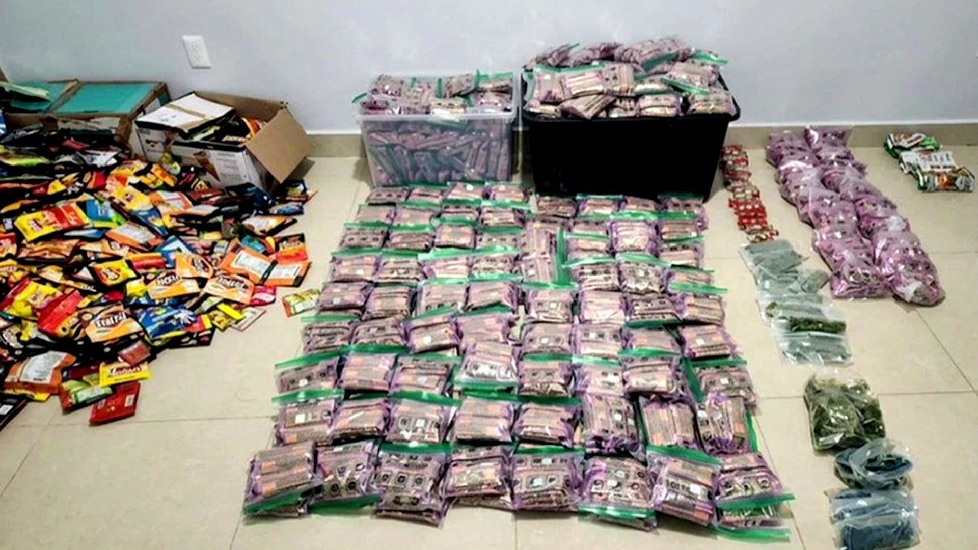 Aseguran Frituras, Dulces y Chocolates con Marihuana en Mazatlán, Sinaloa