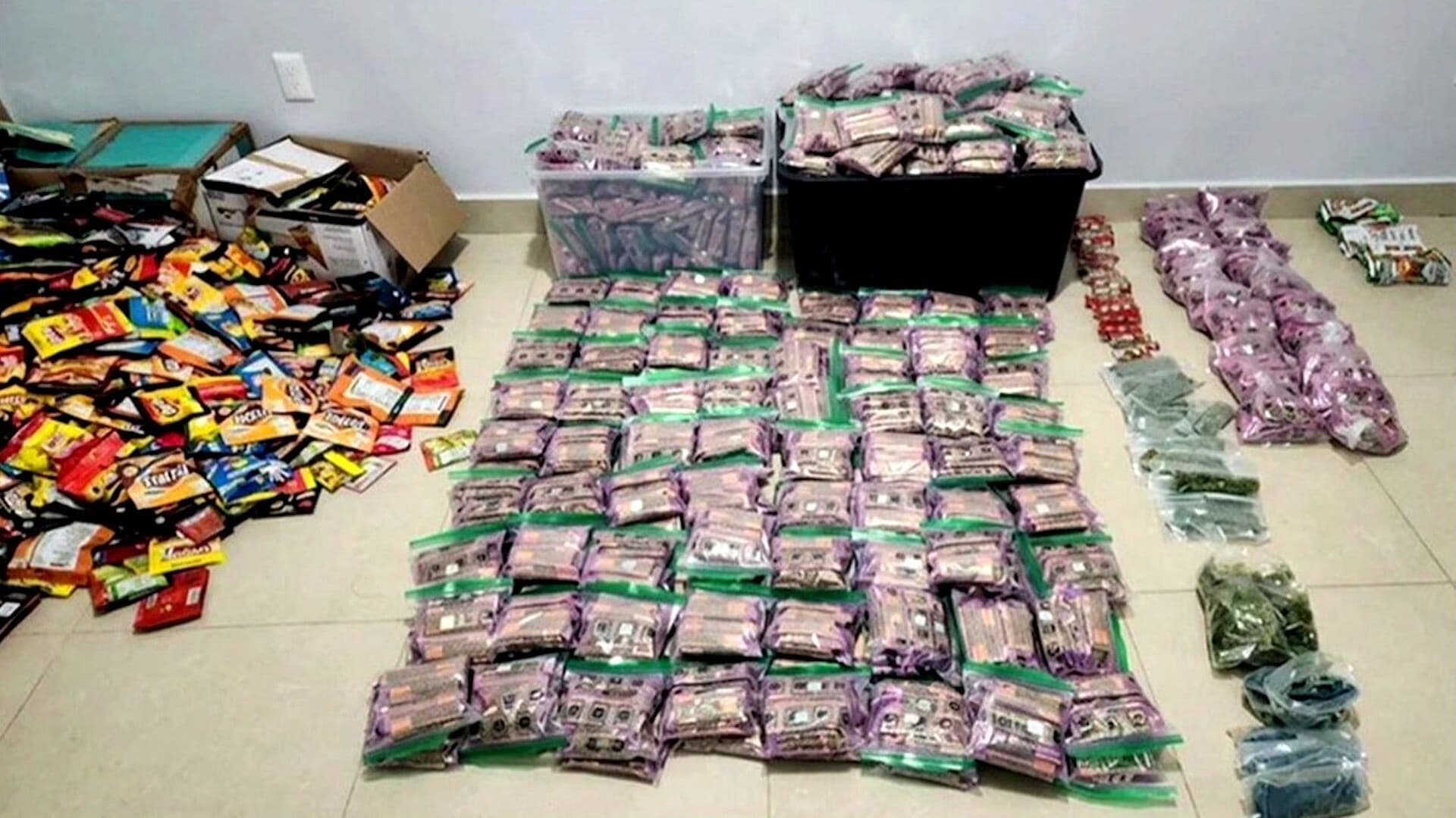 Aseguran Frituras, Dulces y Chocolates con Marihuana en Mazatlán, Sinaloa