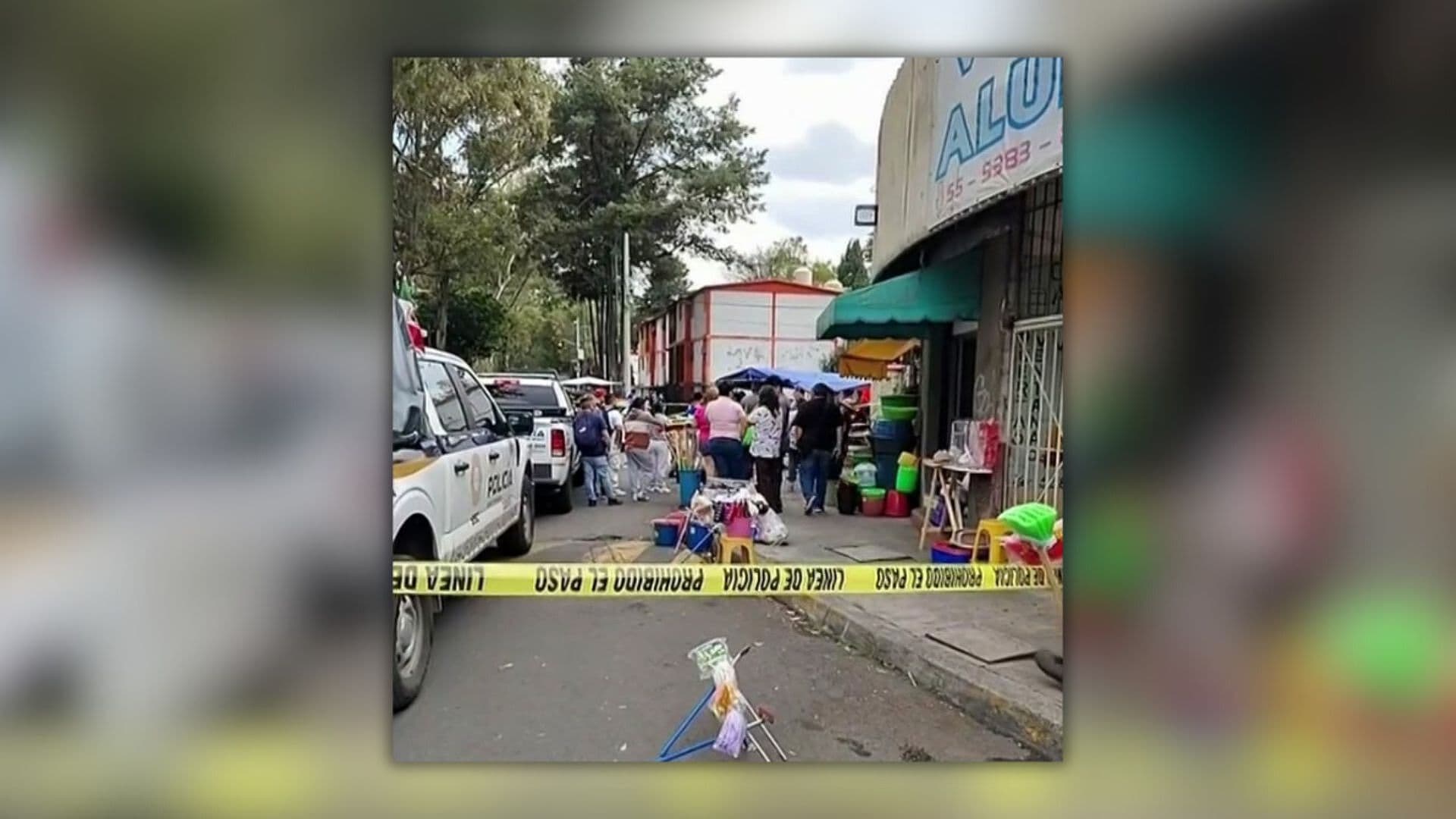 Balacera Cerca de Tianguis Deja una Persona Herida en El Rosario, Azcapotzalco