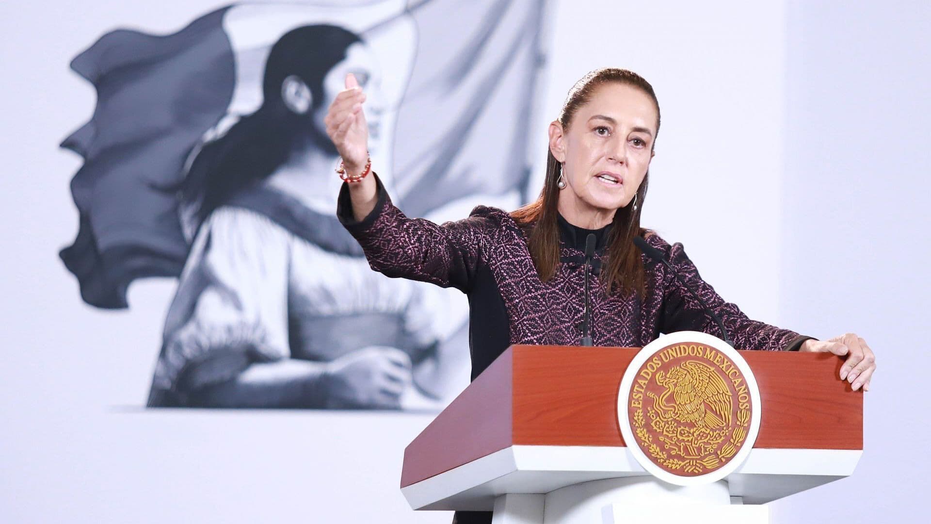 Sheinbaum Dice que No Hay Evidencia de Disparos desde México hacia Estados Unidos