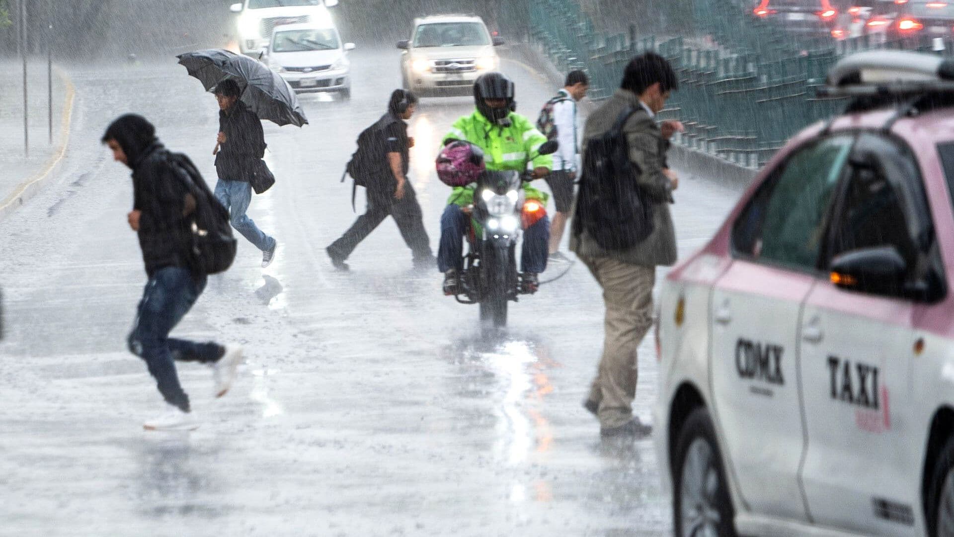 Lluvias en 30 Estados por Frente Frío, Zonas de Baja Presión y Efectos de Rachel