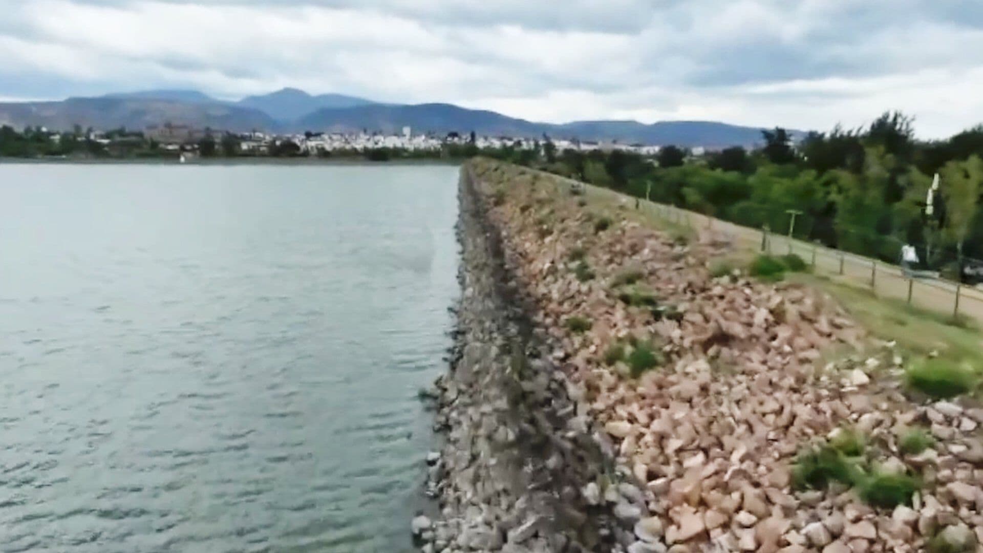 Presa del Palote en León Supera un Nivel del 70 Por Ciento de su Capacidad