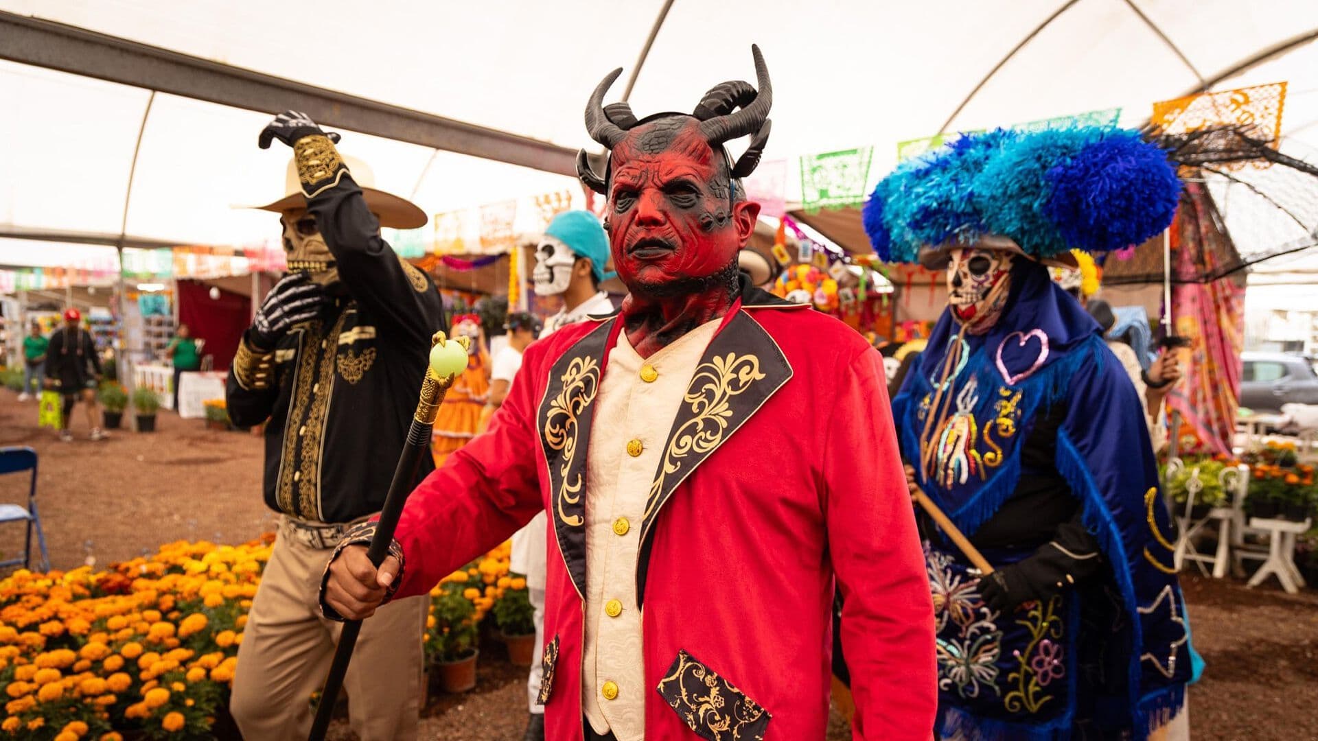 Presentación Recorrido Ruta del Mictlán 2026 Día de Muertos Viveros Cabrera Atlixco Puebla