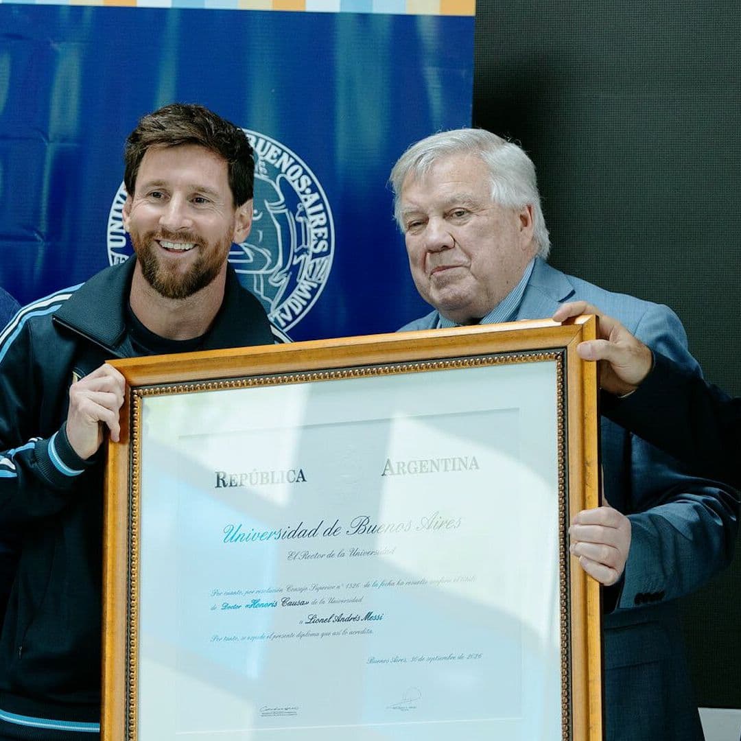 Universidad de Buenos Aires Otorga Doctorado Honoris Causa a Lionel Messi