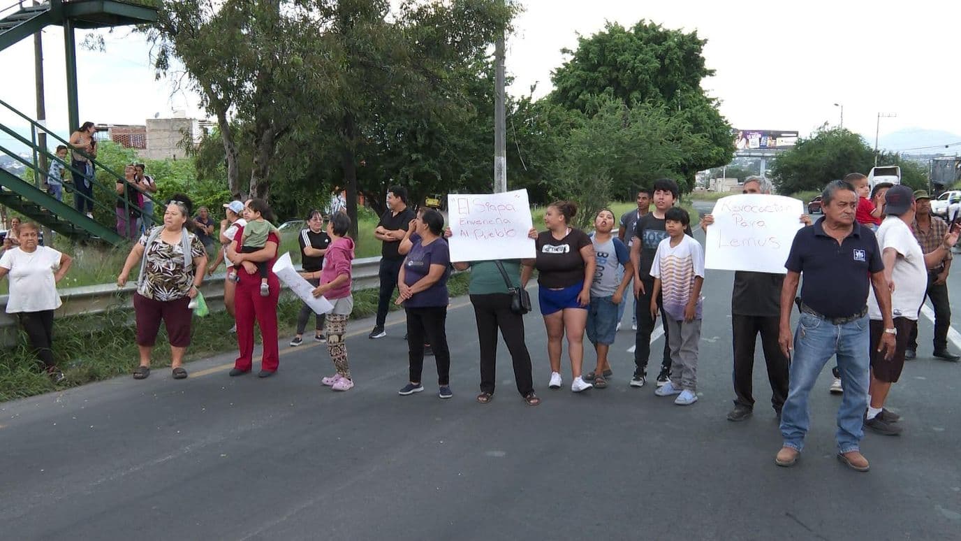 Por Segundo Día Protestan por Mala Calidad del Agua en Guadalajara