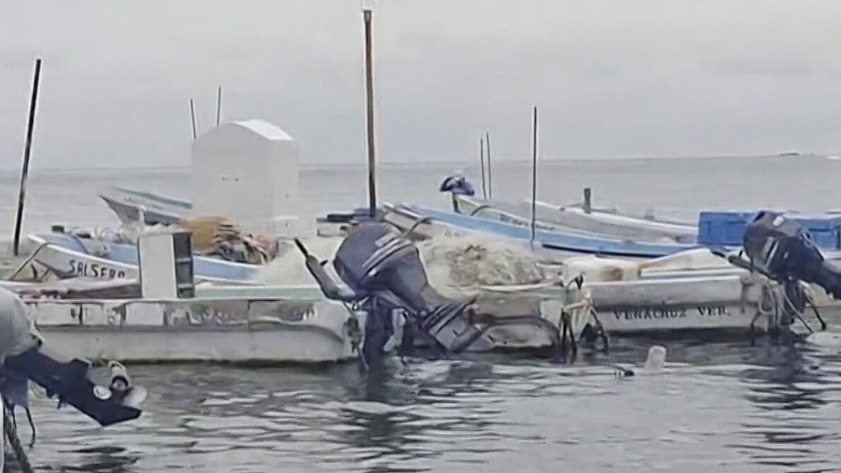 Activan Alerta Gris en Veracruz por Tormenta Tropical Isaias; Prevén Inundaciones y Deslaves