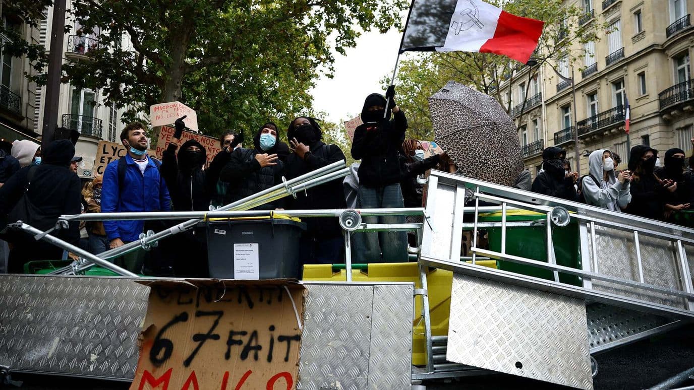Protestas Estudiantiles en Francia Dejan 6 Mil Detenidos