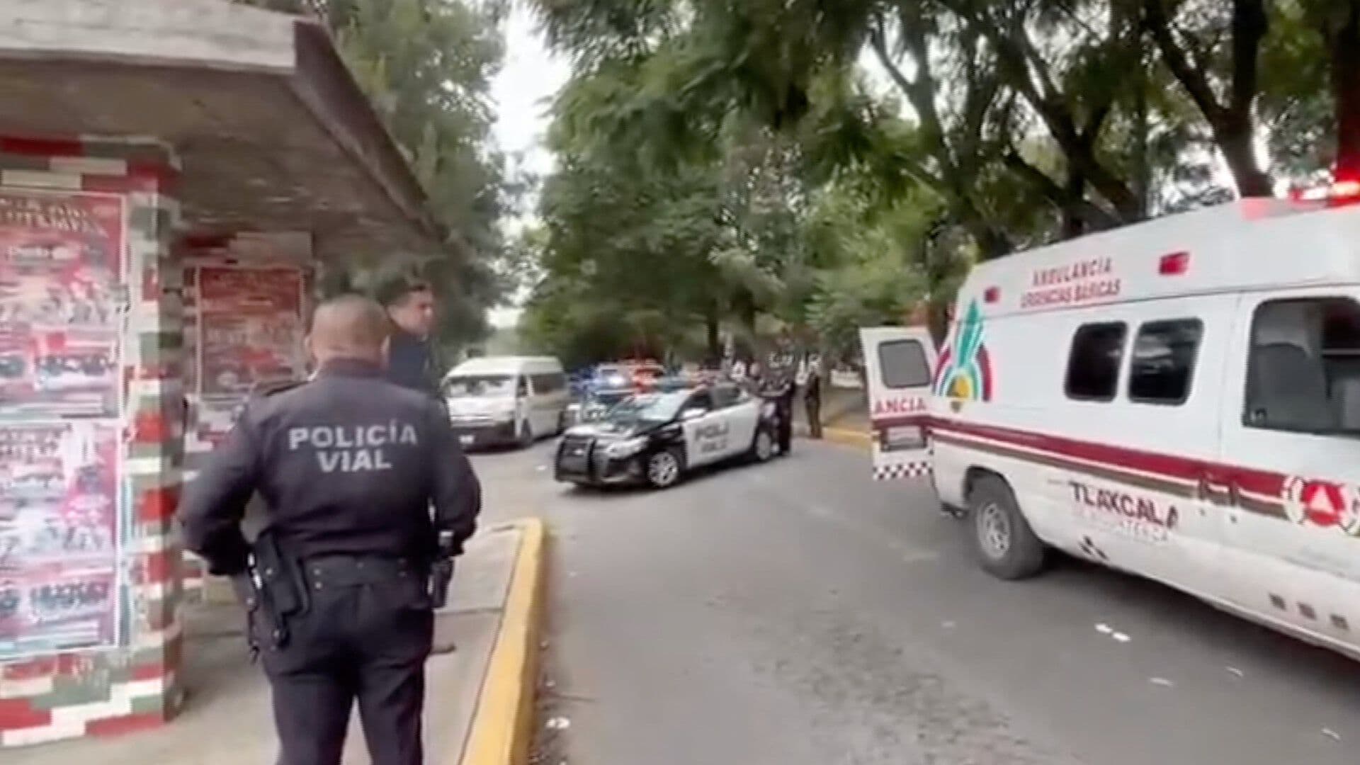 Atropellado Lateral Carretera Federal Puebla Tlaxcala Acuitlapilco Ruta Guardia Zacatelco