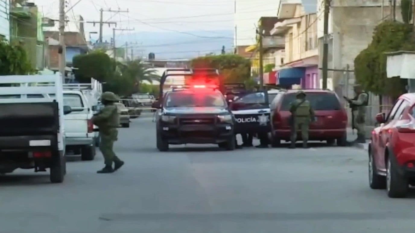 Atacan a Balazos a Ministeriales en Yuriria Guanajuato
