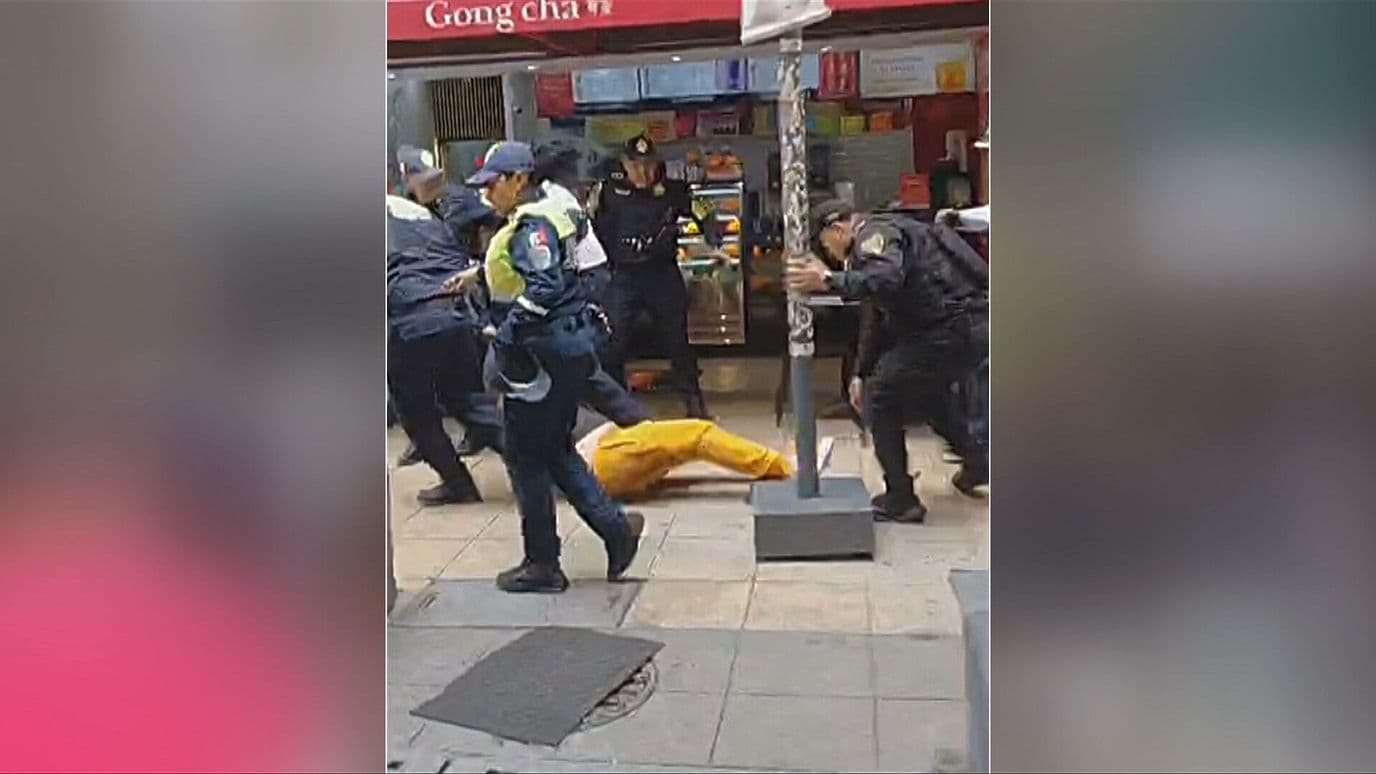 Así Fue la Agresión a Policías Durante Operativo contra Motos en el Centro de CDMX