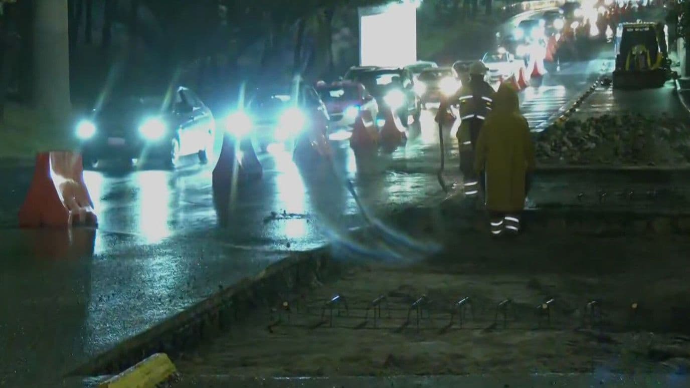 Reducen Carriles en Insurgentes Norte y Circuito Interior por Obras del Metrobús