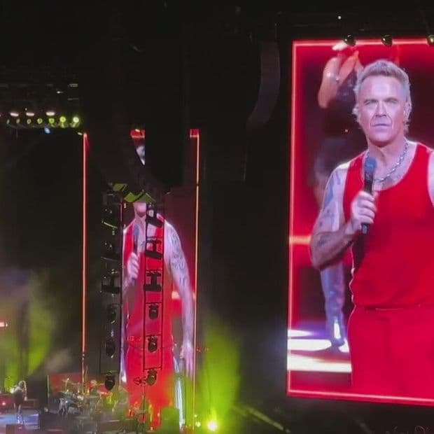 Así Fue el Primer Concierto de Robbie Williams en el Palacio de los Deportes