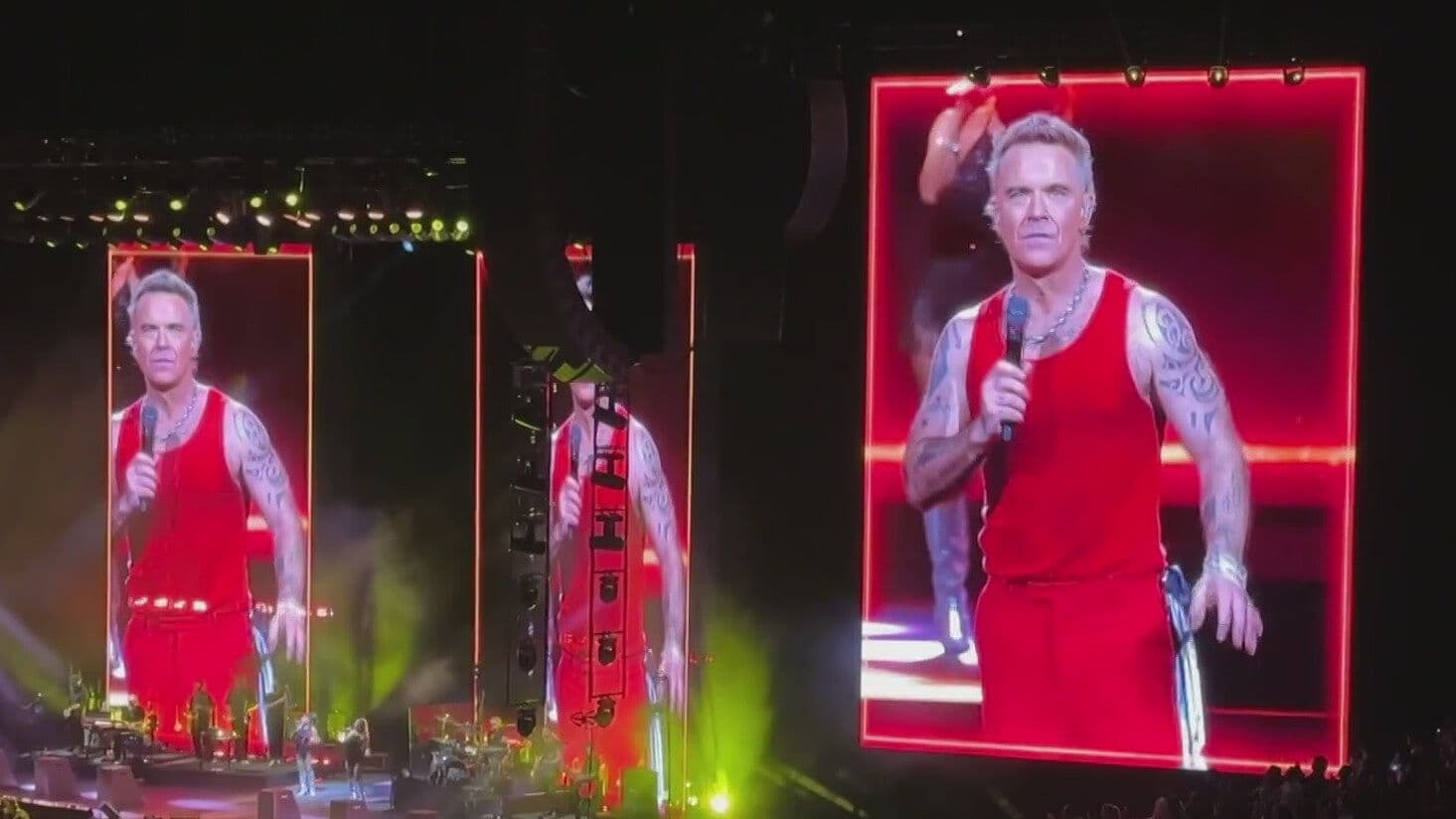 Así Fue el Primer Concierto de Robbie Williams en el Palacio de los Deportes