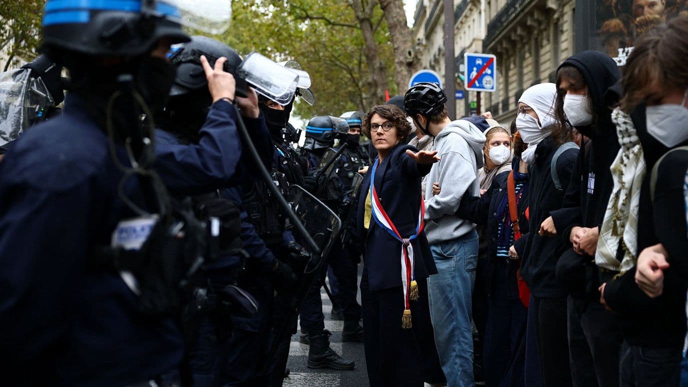 Así Son las Protestas Estudiantiles en Francia Hoy