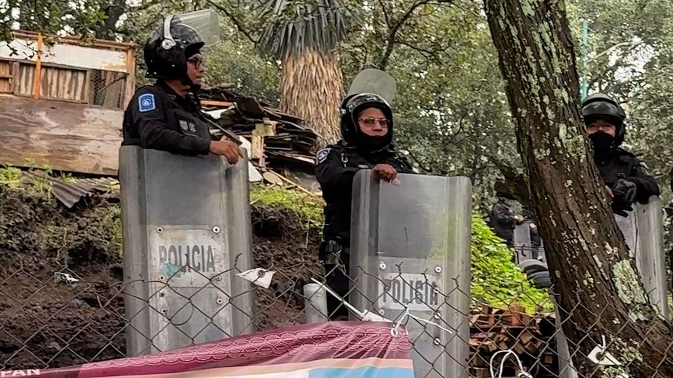 Operativo para Recuperar Suelo de Conservación de Tlalpan