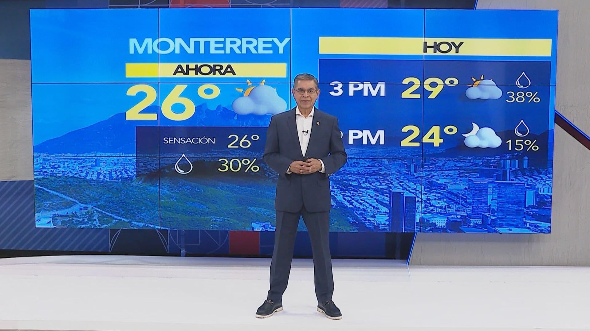 Clima en Nuevo León: Pronóstico Vespertino con el Meteorólogo Mauro Morales