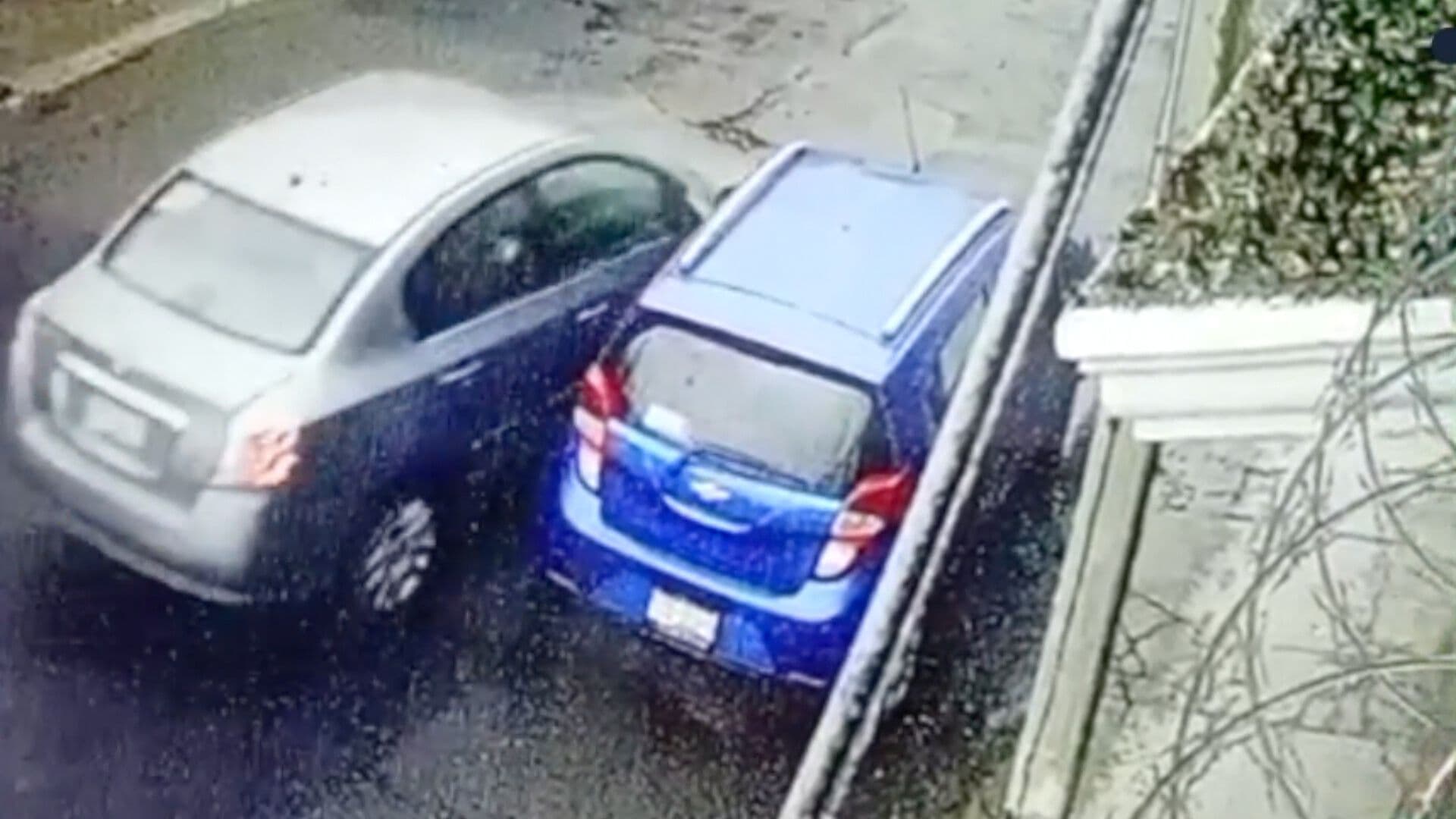 Accidente Espejo Automóvil Calle Camelias Colonia Arboledas de Mayorazgo Ciudad Puebla