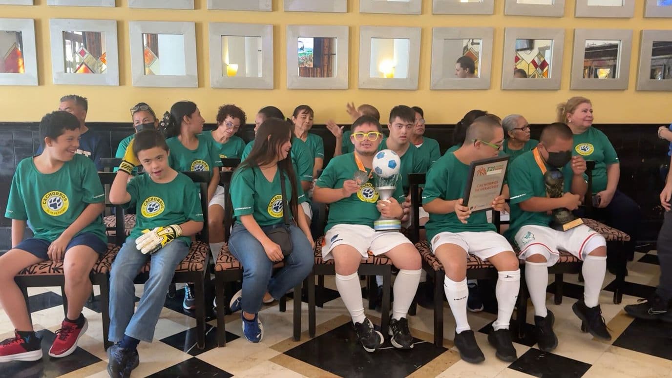 Jóvenes Veracruzanos Ganan Segundo Lugar en Subcampeonato Nacional de Futbol Down