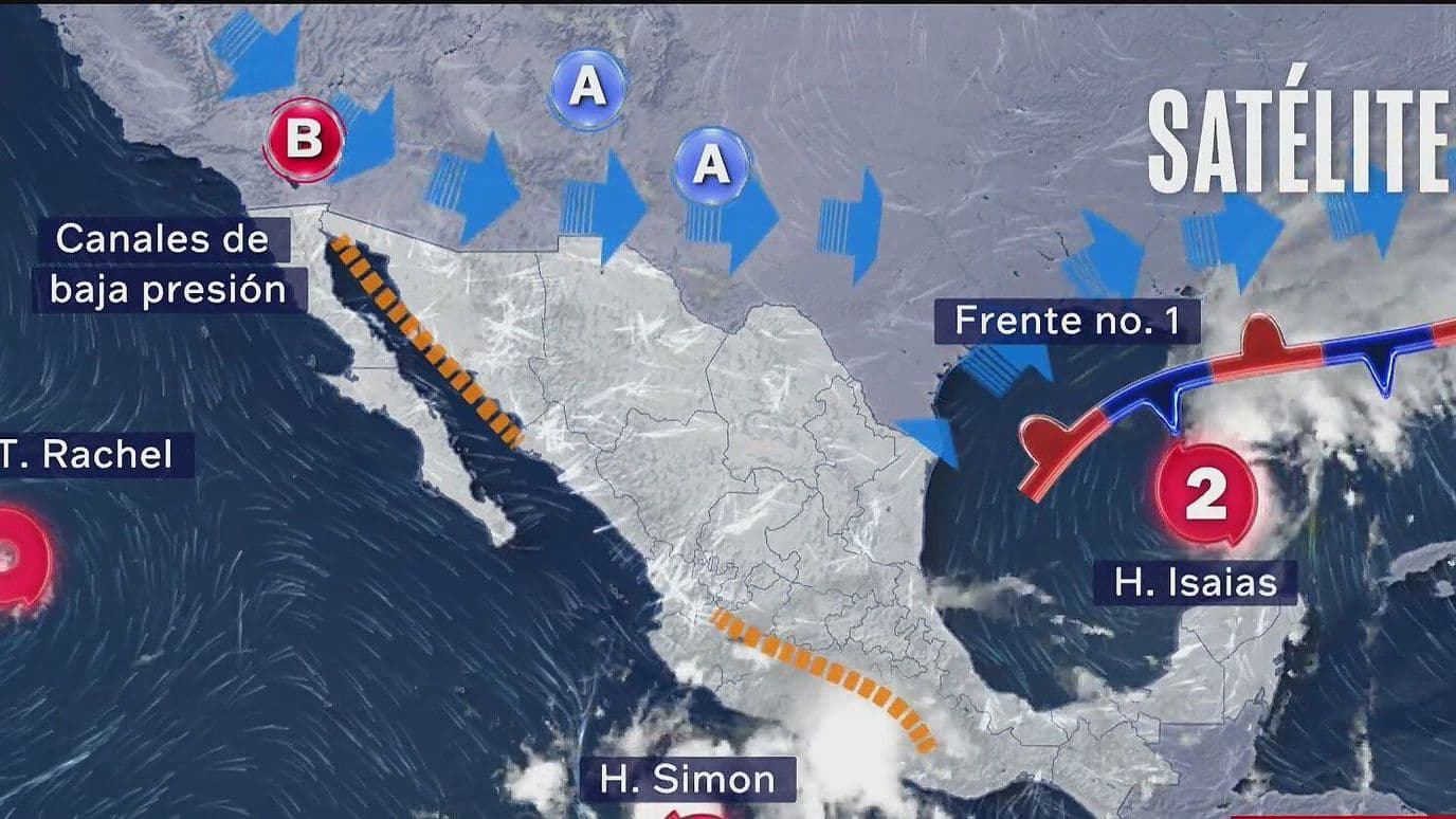Huracán Simon Se Intensifica a Categoría 2: Esta Es Su Ubicación