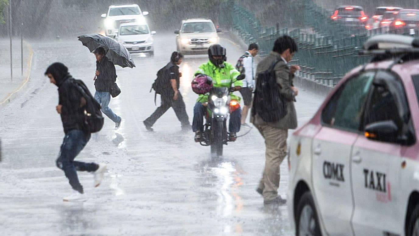 Clima de CDMX Hoy 9 de Octubre: Viernes y Fin de Semana con Lluvias Fuertes