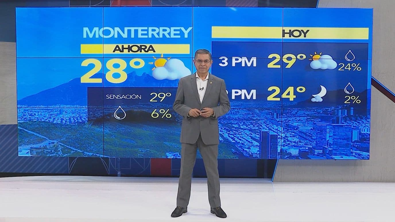 Clima en Nuevo León Pronóstico Vespertino del Viernes 9 de Octubre de 2026