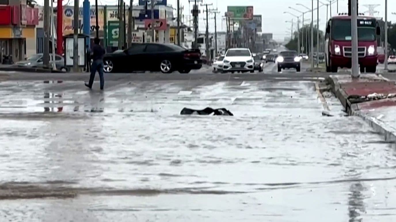 Ciclón Rachel Provocó Fuertes Lluvias y Escurrimientos en Hermosillo