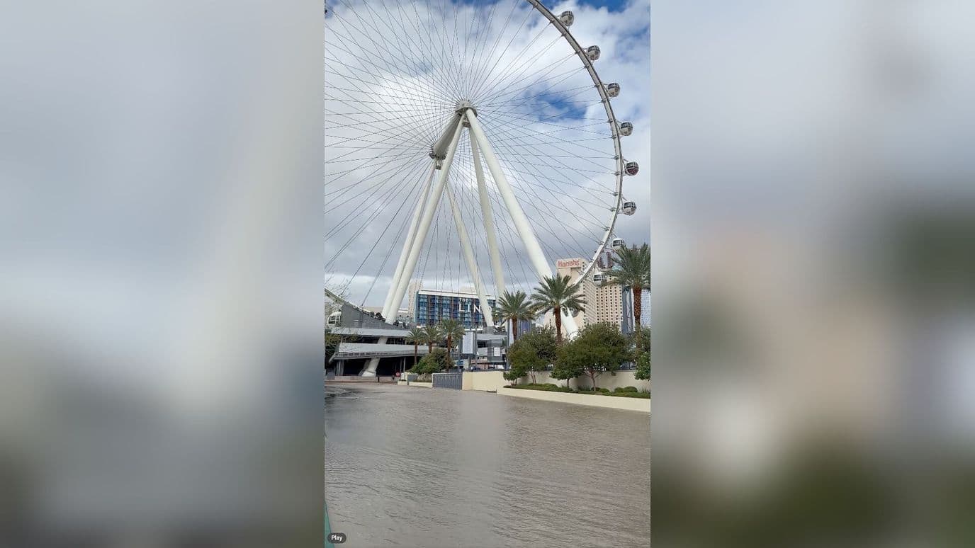 Rachel Provocó Intensas Lluvias e Inundaciones en Las Vegas, Nevada
