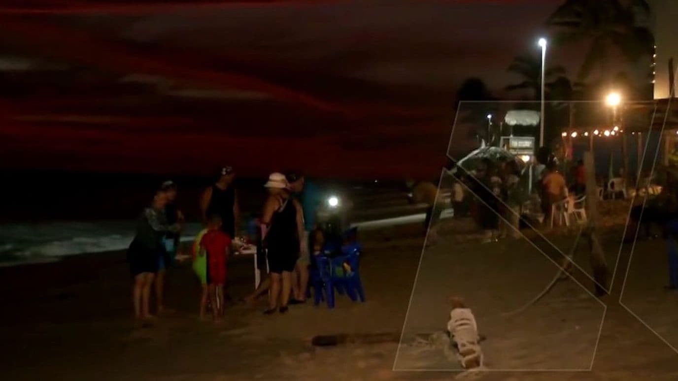 Fiesta Siguió en Playas de Sinaloa Pese a Restricciones por Huracán Simon