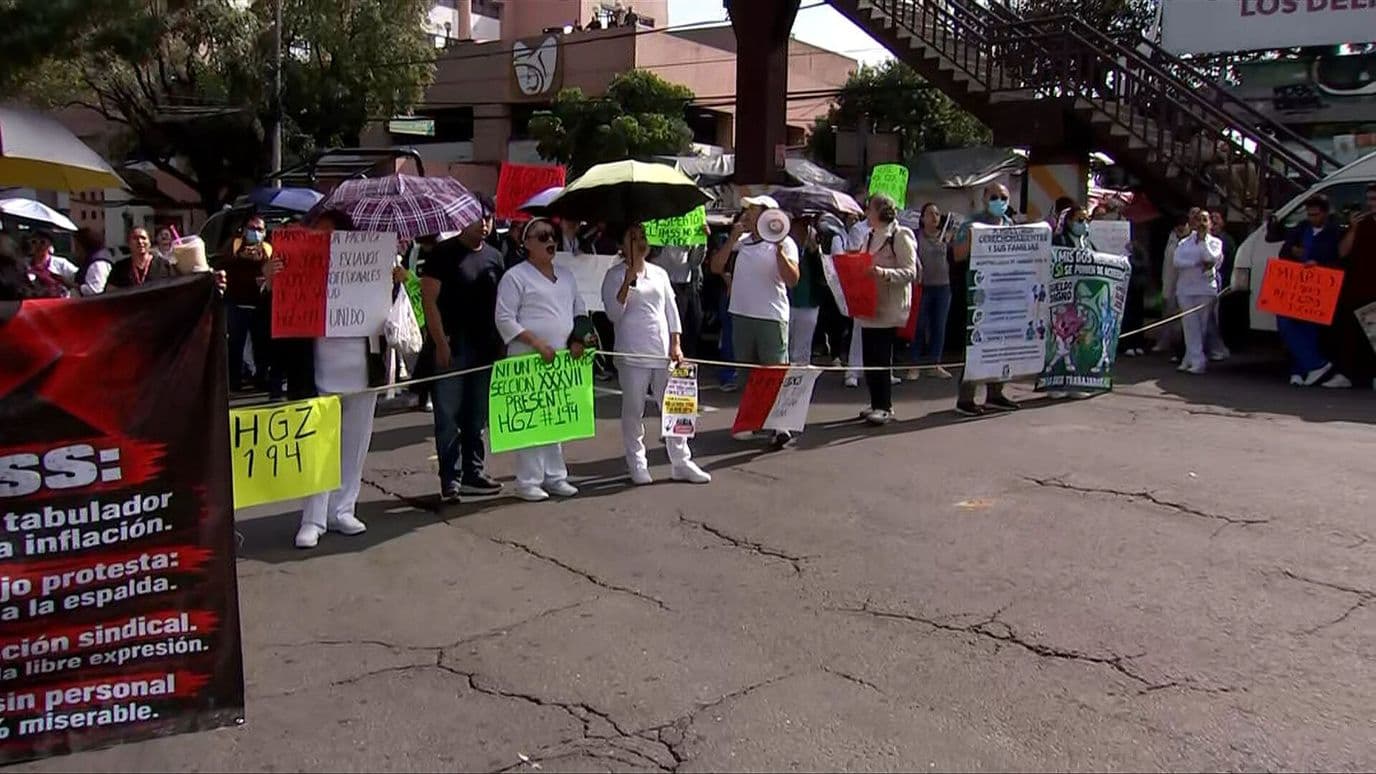 Trabajadores del IMSS en Naucalpan Anuncian Nueva Protesta en la Dirección Regional