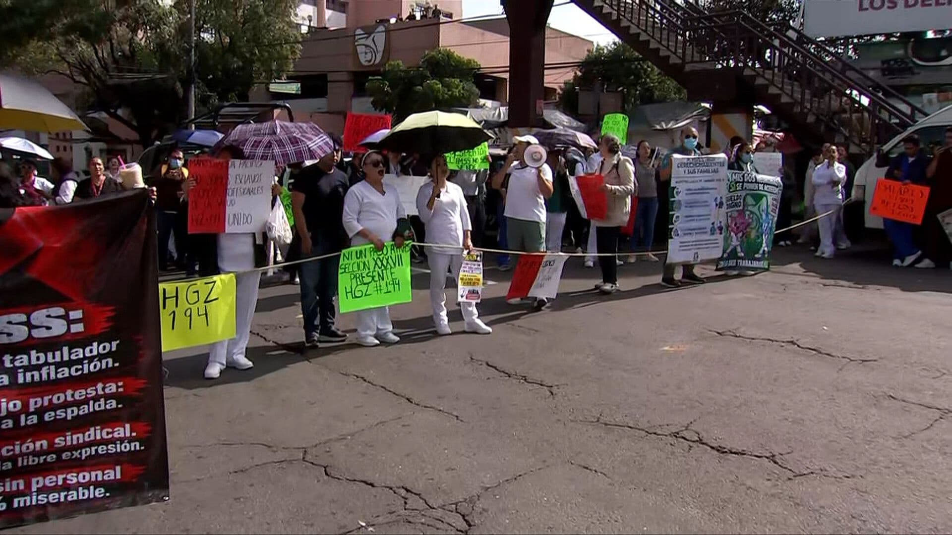 Trabajadores del IMSS en Naucalpan Anuncian Nueva Protesta en la Dirección Regional