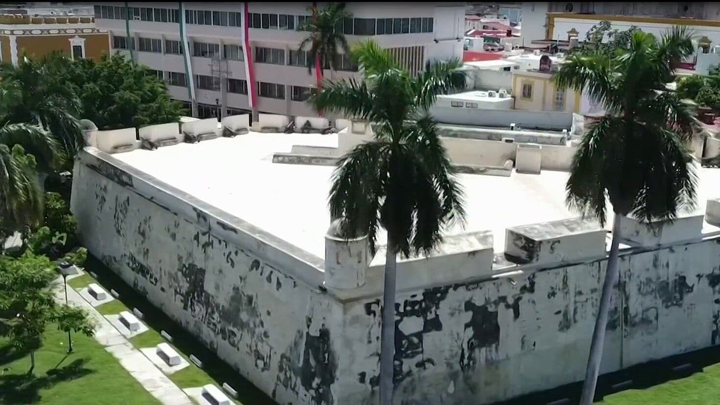 Así es el Baluarte de San Carlos, una Antigua Defensa Contra Piratas en Campeche