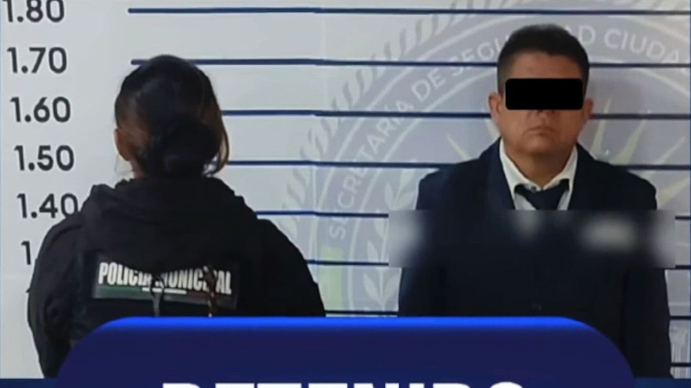 Detienen a un Hombre al Interior de un Banco en la Madrugada en Irapuato