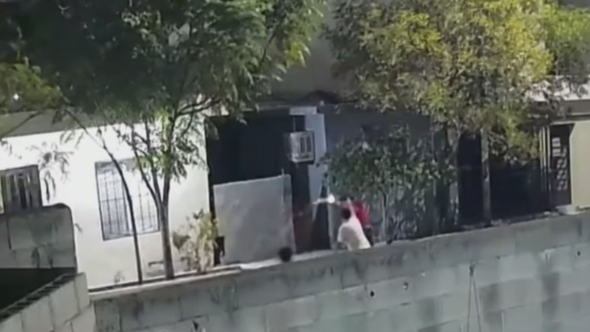 Video | Cámara Capta Balacera en Juárez, Nuevo León