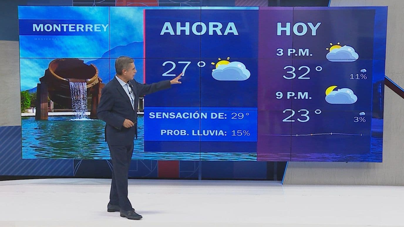 Clima en Nuevo León Pronóstico Vespertino del Martes 13 de Octubre de 2026